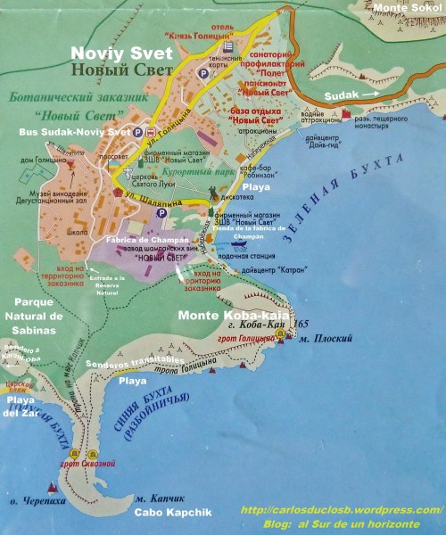 Novyi Svet. Plano indicativo