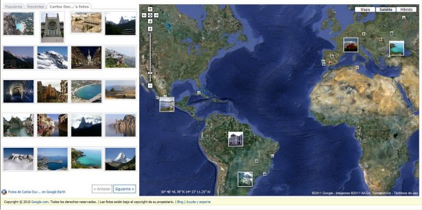 Imagenes en Google Earth