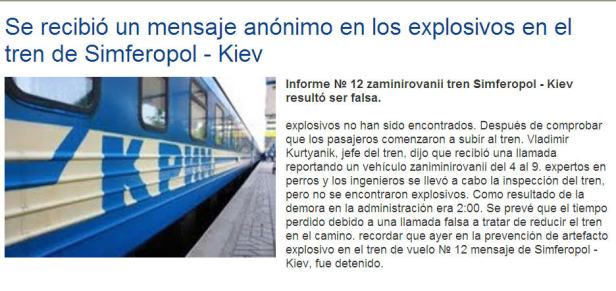 Noticia Tren Simferopol-Kiev 3