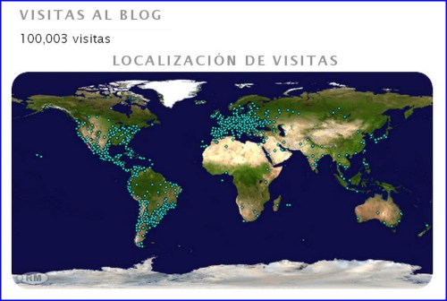 Visitas al blog 100-000